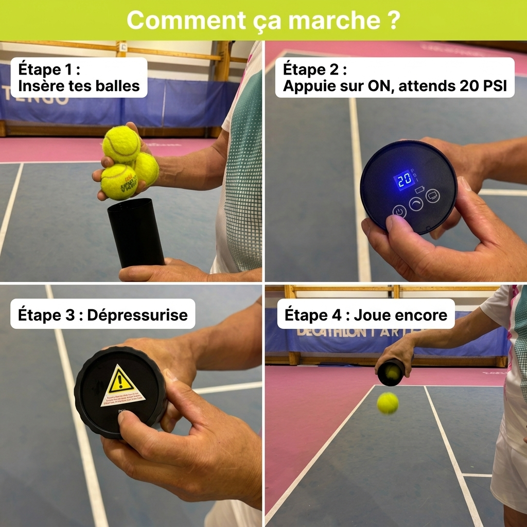 Pressora - Pressurisateur de balles électrique nouvelle géneration